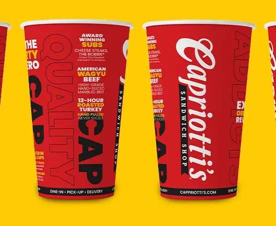 Capriotti's Cup Design