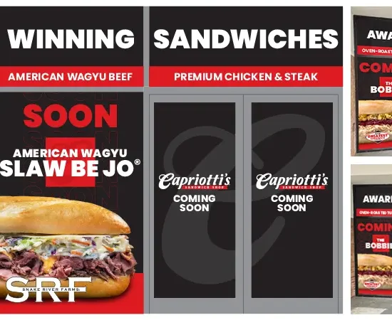 Capriotti's Exterior Graphics