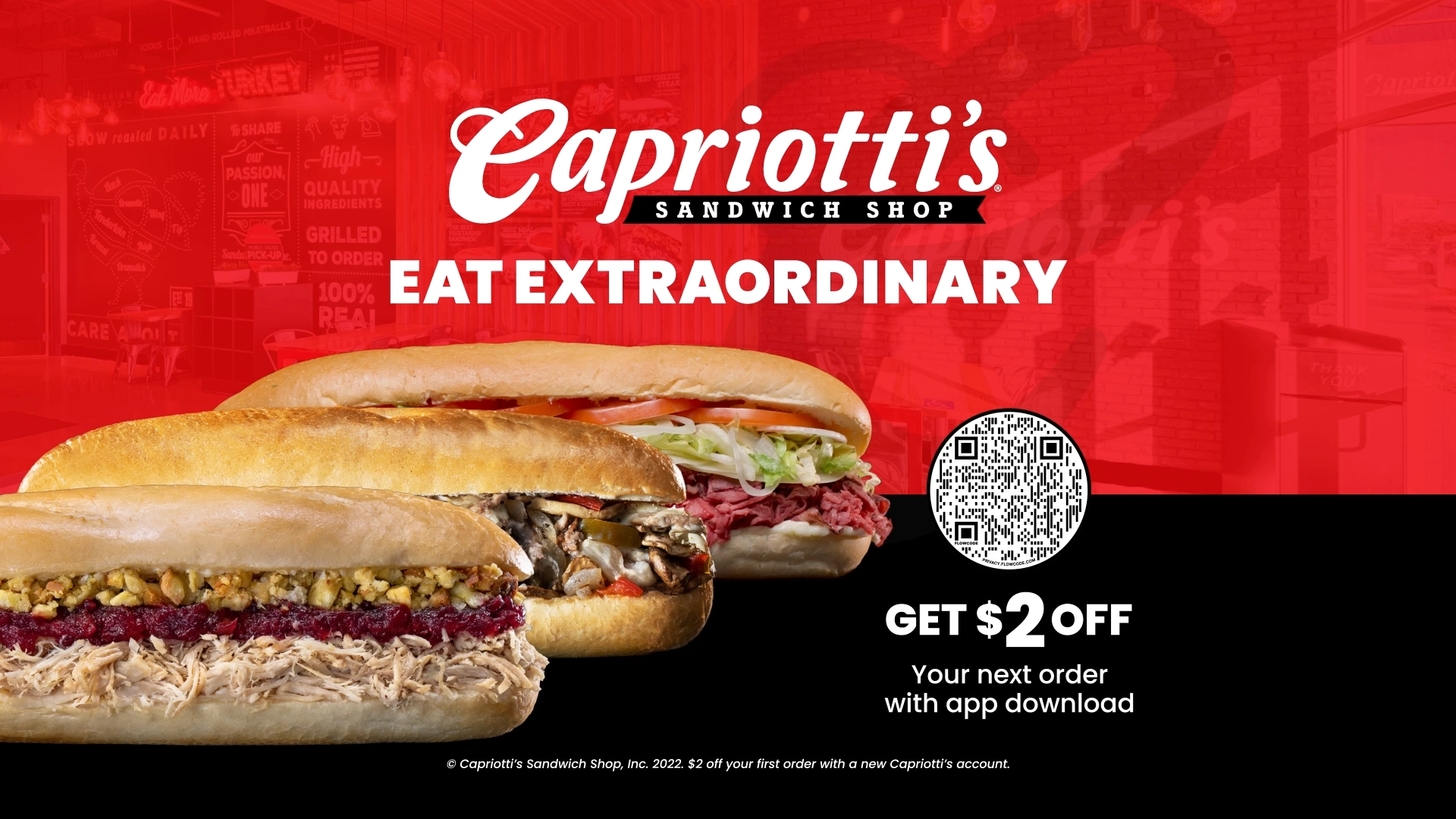 Capriotti's extraordinary video and motion graphics