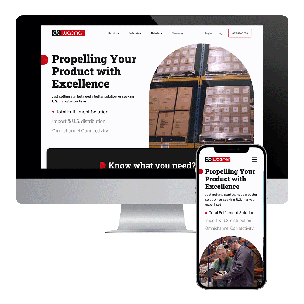 DP Wagner responsive website