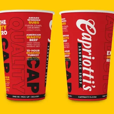 Capriotti's Cup Design