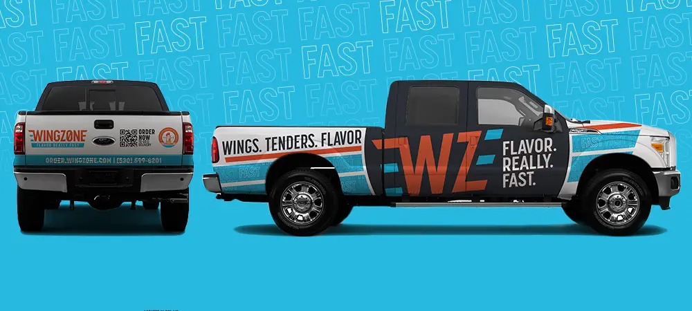 WingZone Truck Wrap