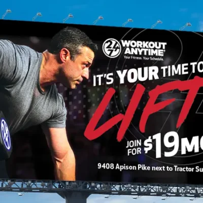 Workout Anytime Billboard
