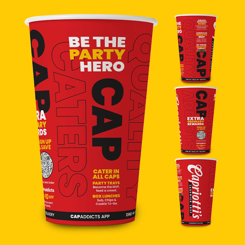 Capriotti's Fountain Cup Design - Fractional Marketing