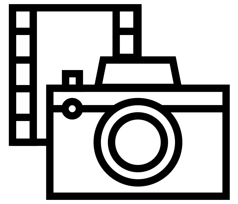 video and motion graphics service icon