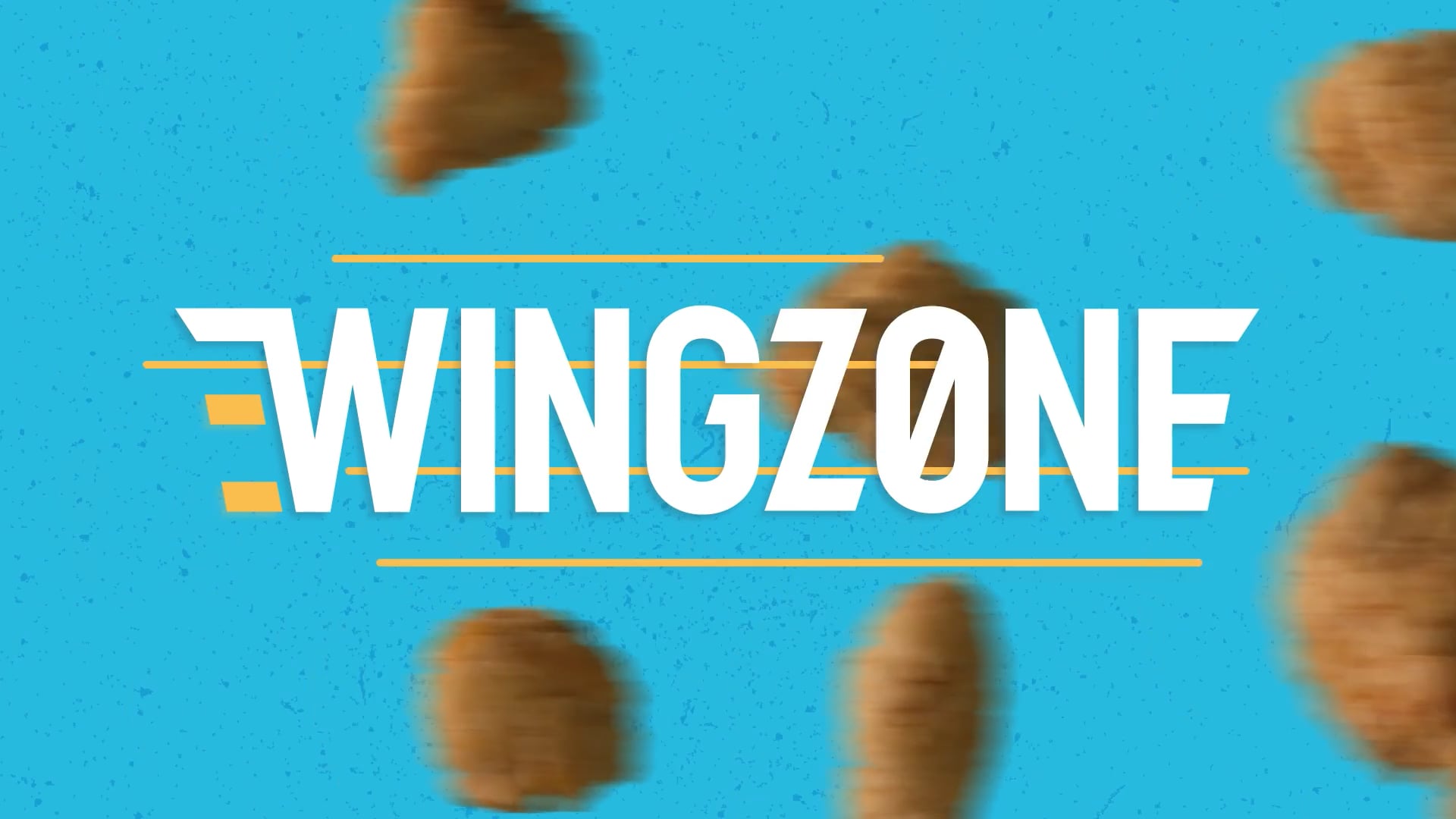 Wing Zone logo on boneless wings