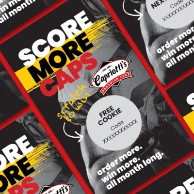 National Capriotti's Scratch-off Campaign