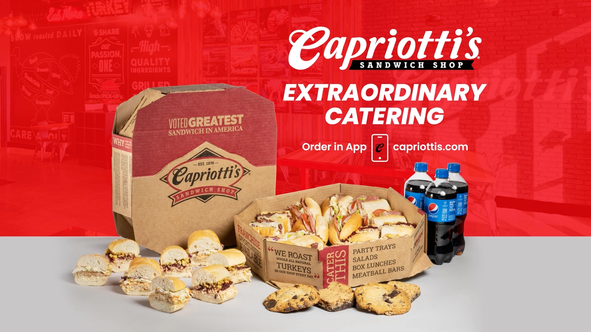 Capriotti's Catering Video