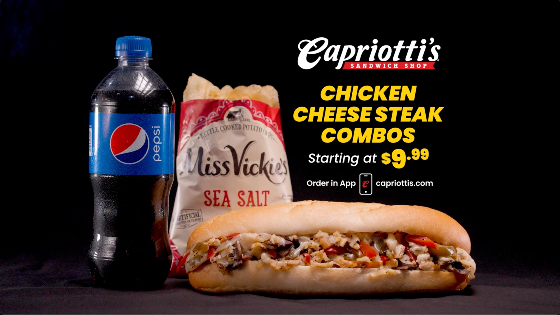 Capriotti's Chicken Cheese Steak Video