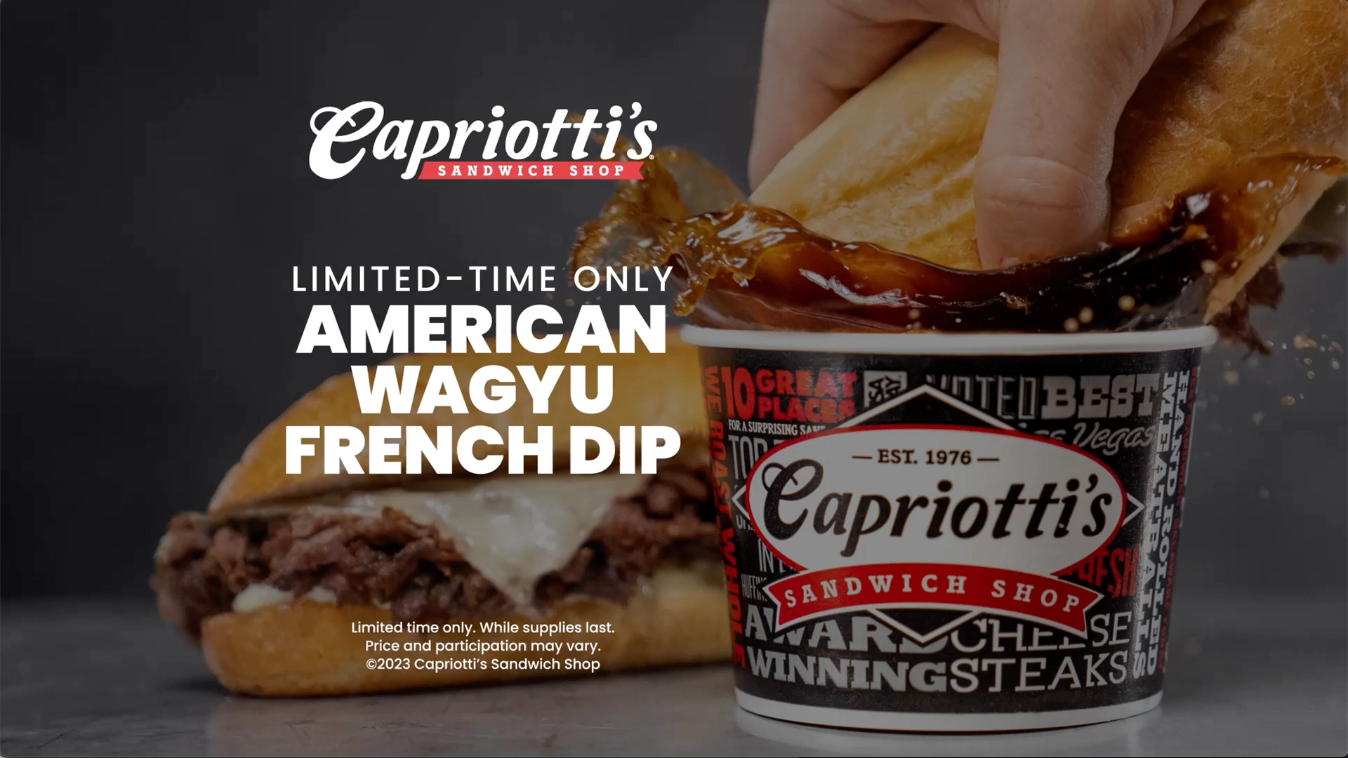 Capriotti's French Dip Video