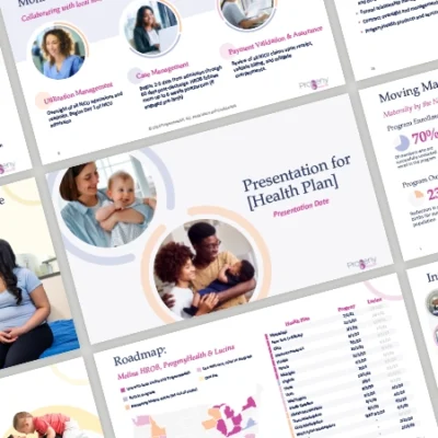 ProgenyHealth powerpoint template